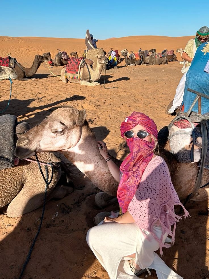 Camel Caravan Adventure – Journey into in sunsky camp